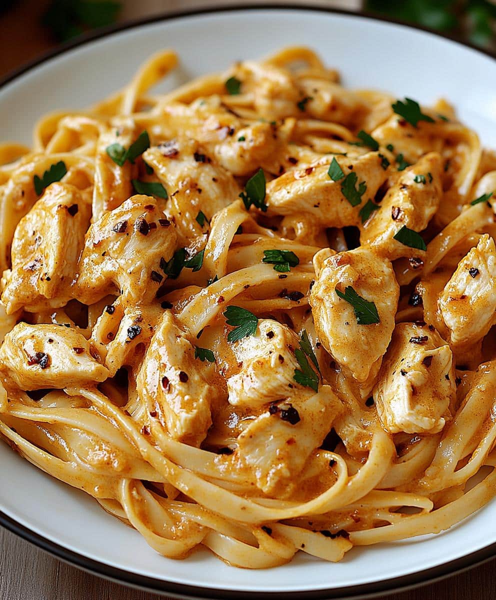 Cowboy Butter Chicken Linguine Recipe