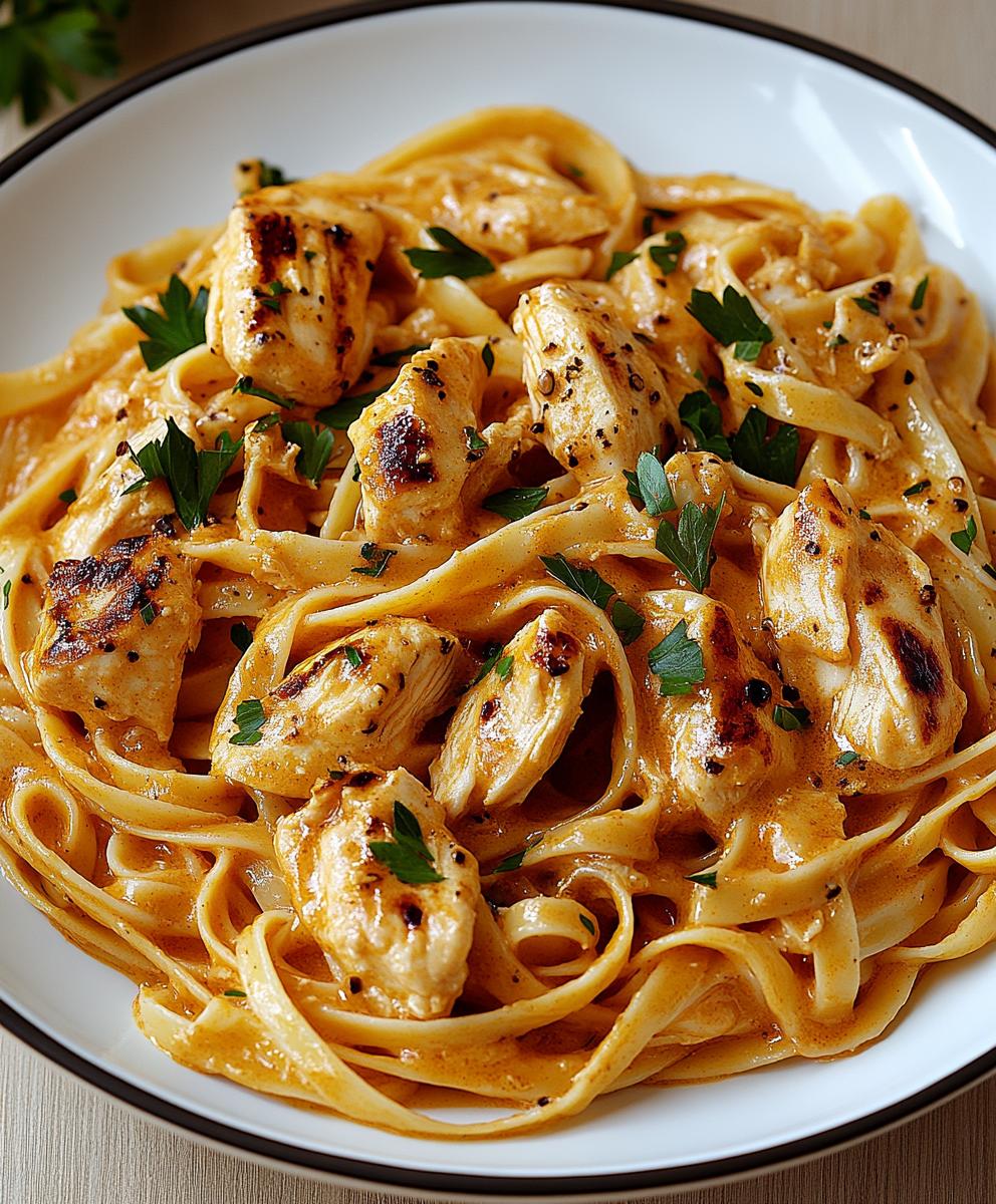 Cowboy Butter Chicken Linguine Recipe
