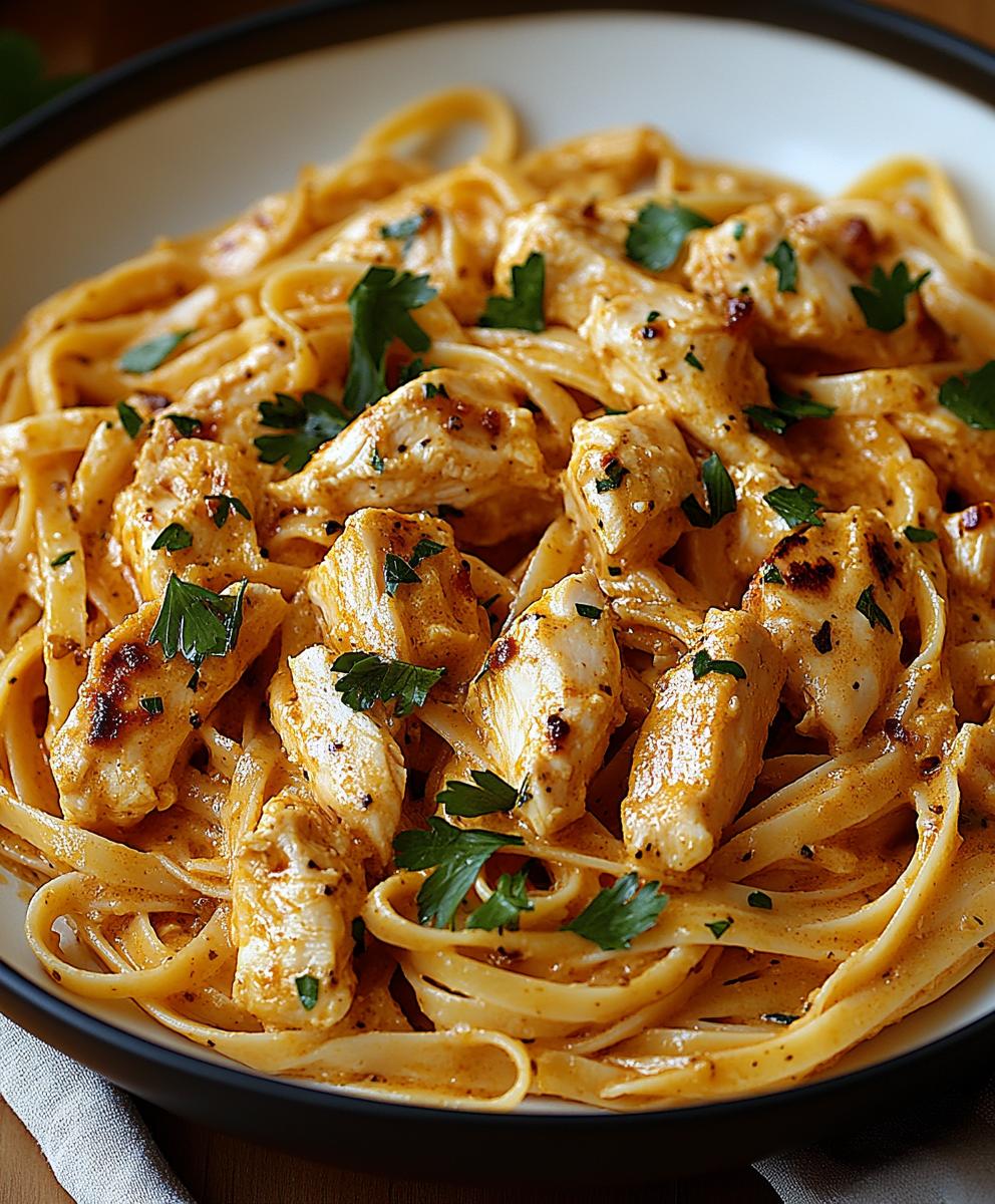 Cowboy Butter Chicken Linguine Recipe