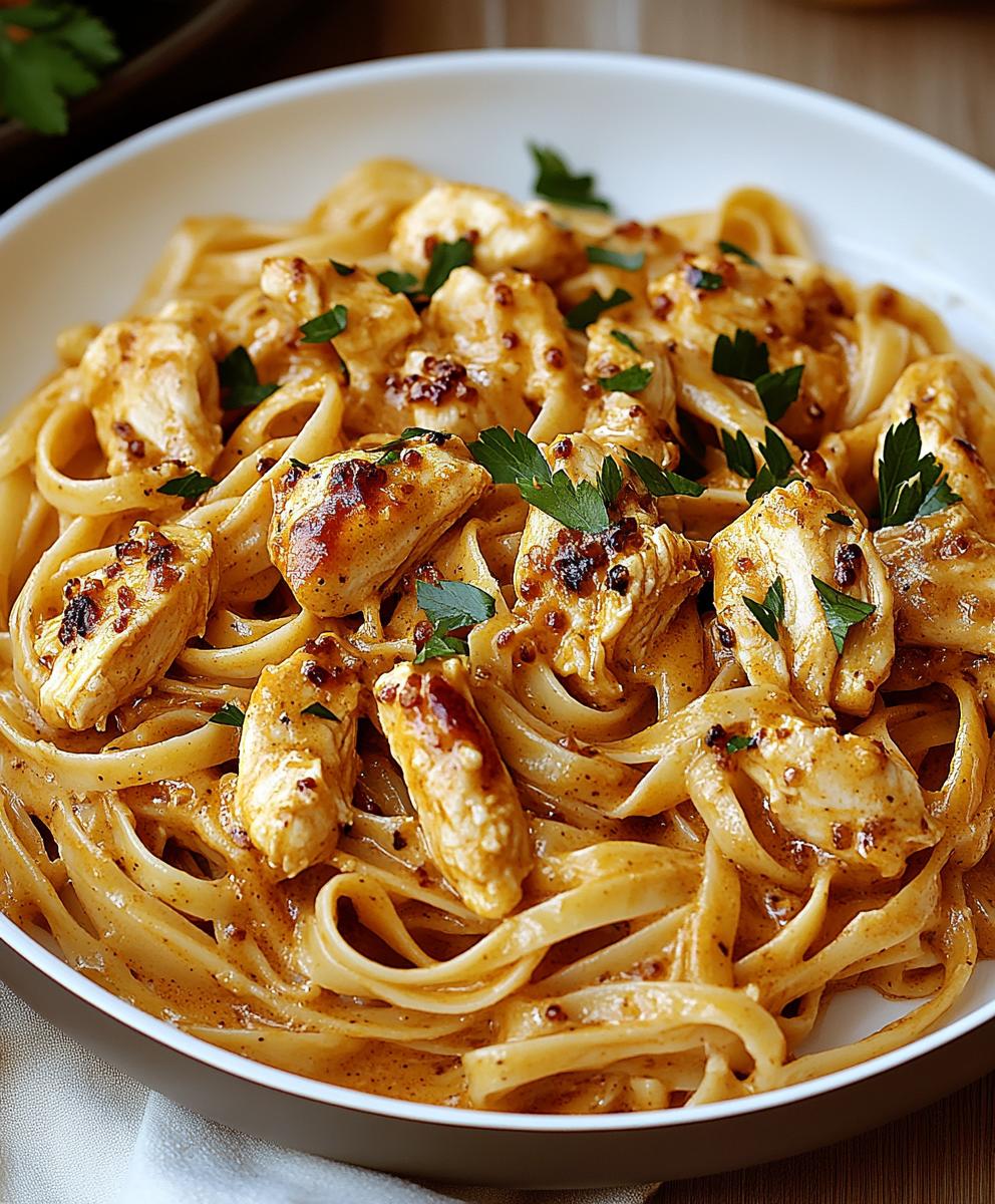 Cowboy Butter Chicken Linguine Recipe