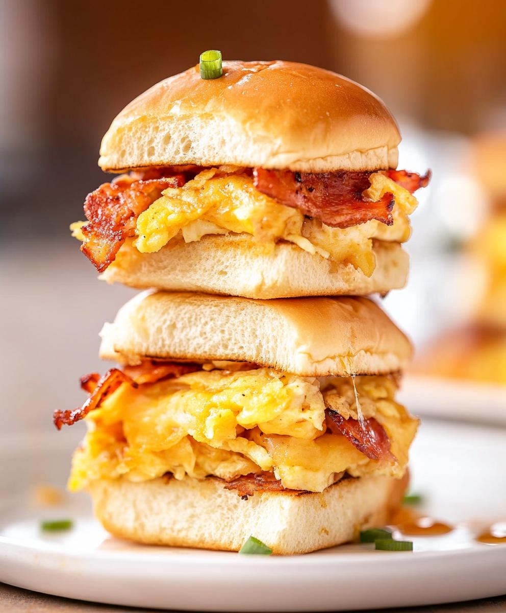 Crack Breakfast Sliders Recipe