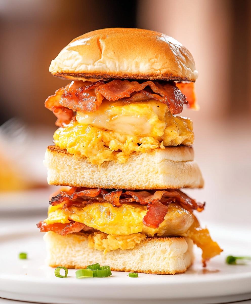Crack Breakfast Sliders Recipe