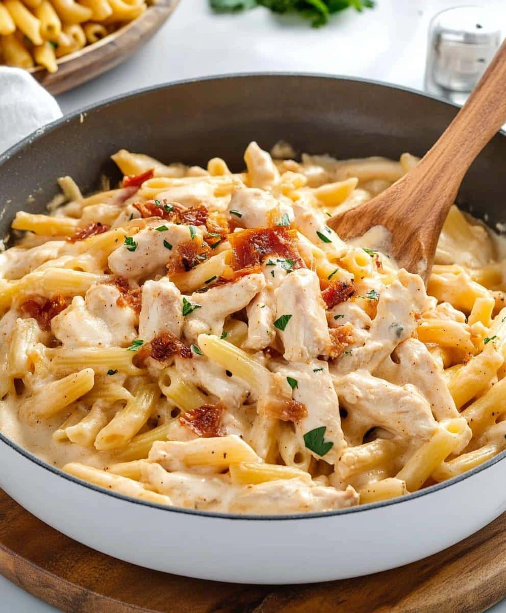 Crack Chicken Penne Recipe