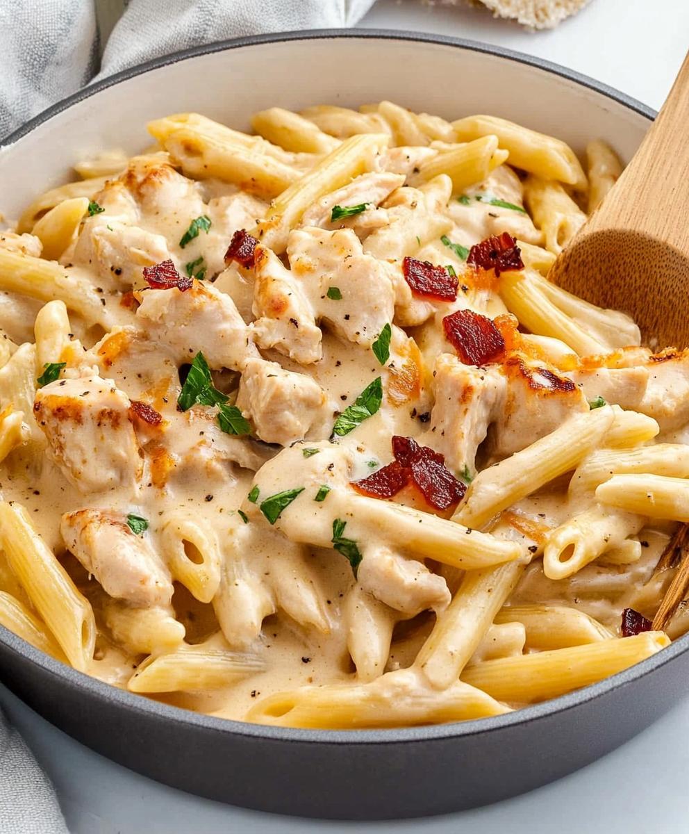 Crack Chicken Penne Recipe