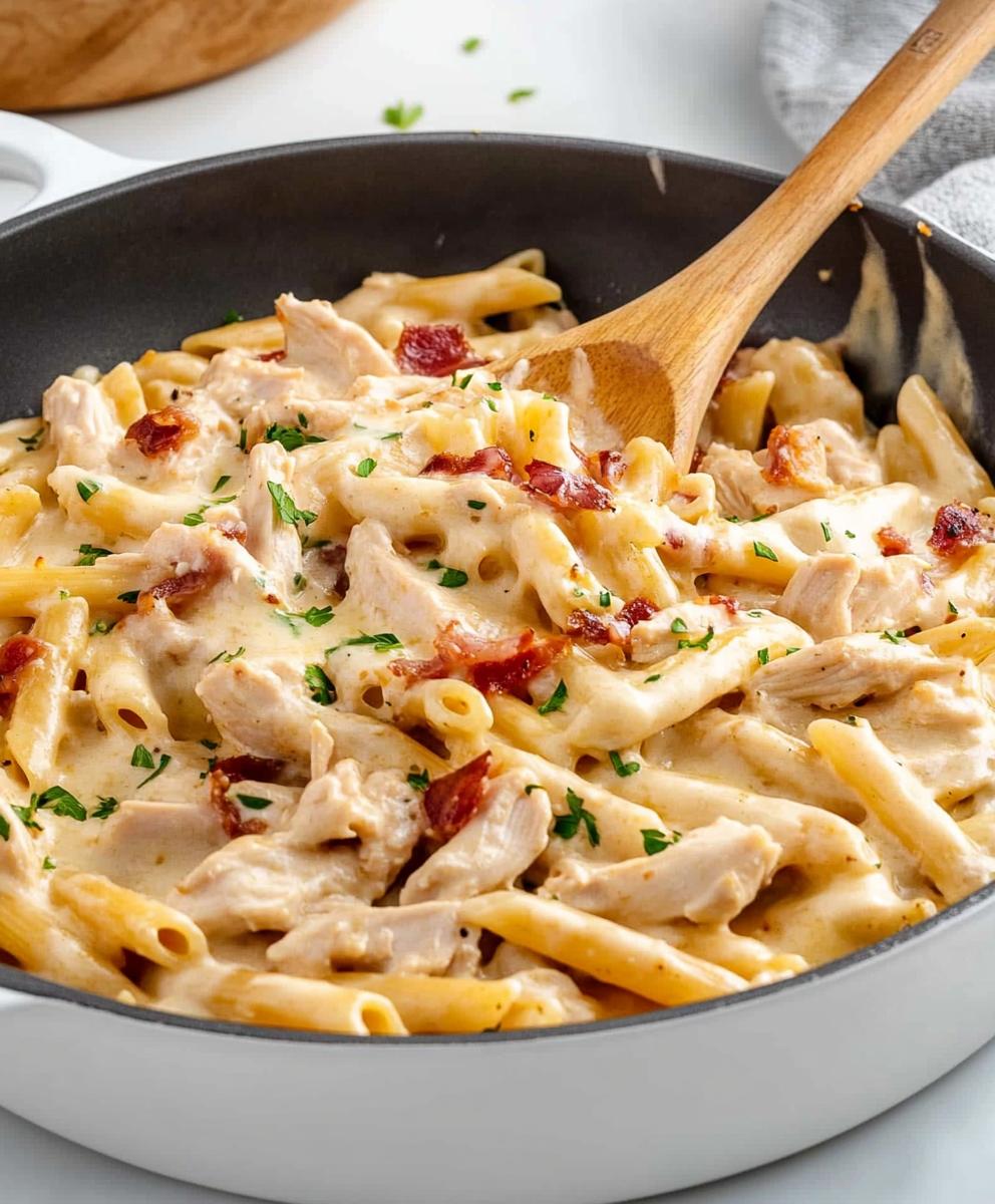 Crack Chicken Penne Recipe