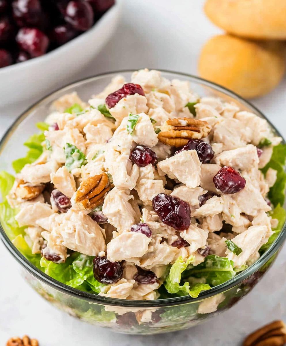 Cranberry Pecan Chicken Salad Recipe