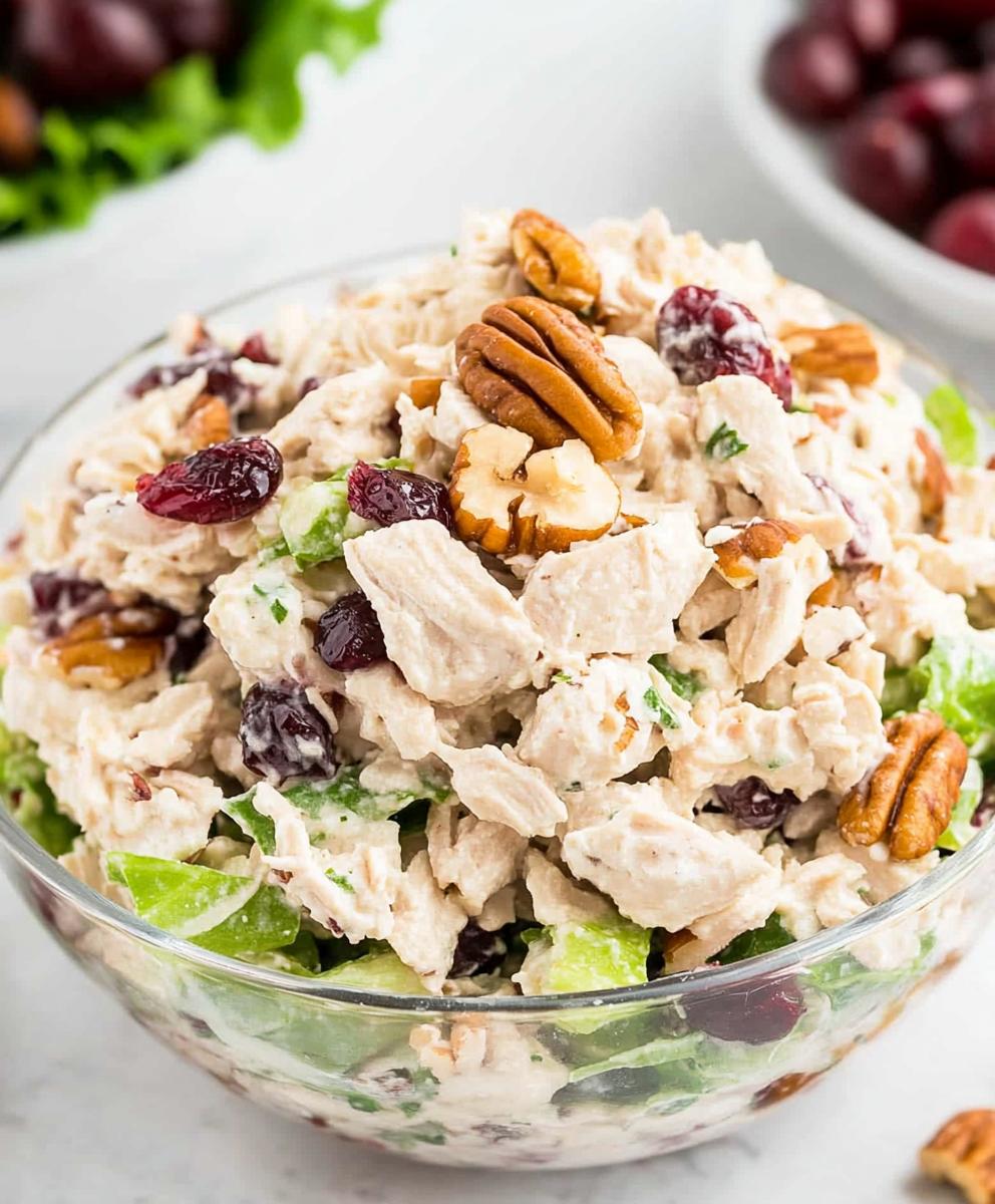 Cranberry Pecan Chicken Salad Recipe