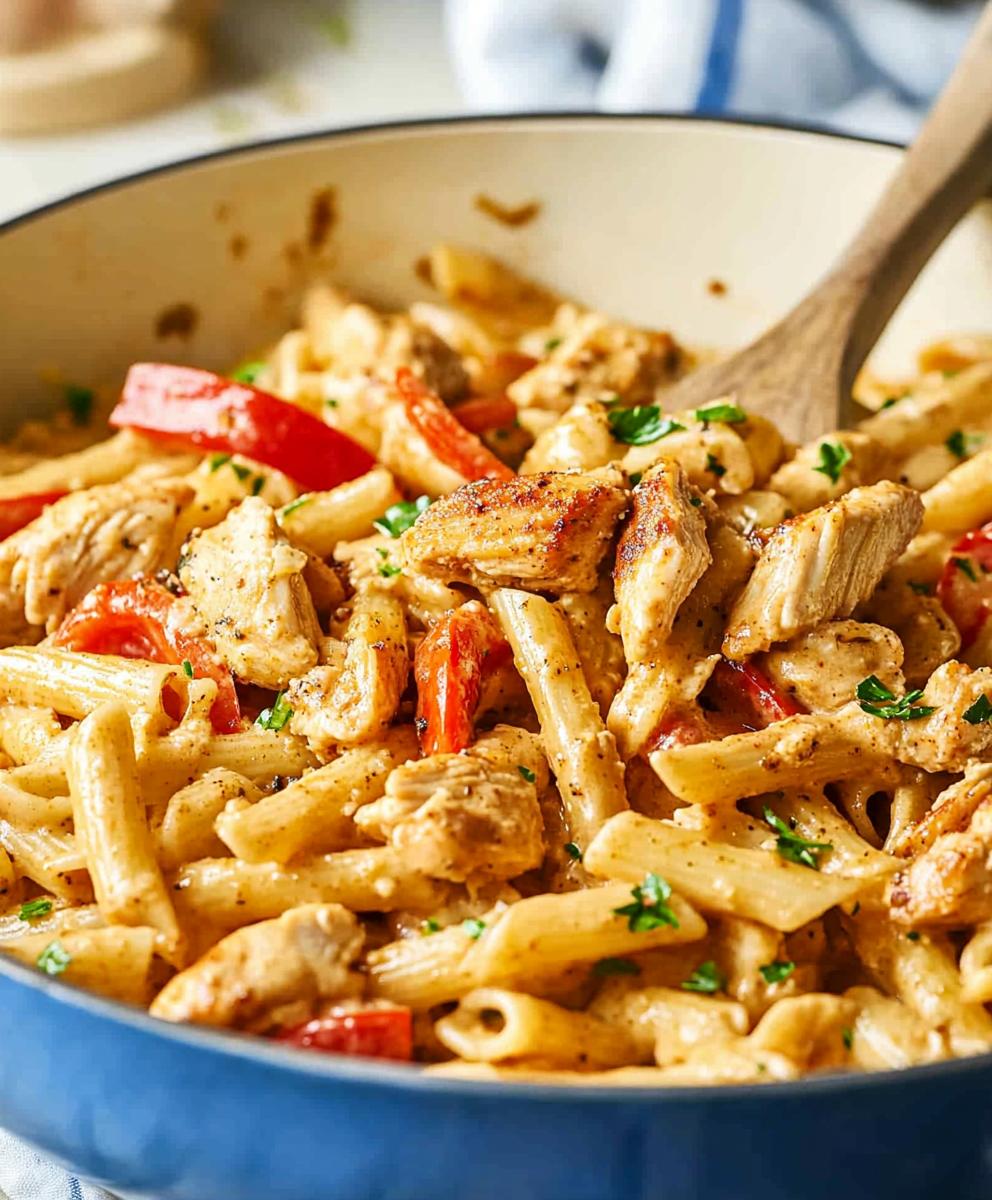 Creamy Cajun Chicken Pasta Recipe