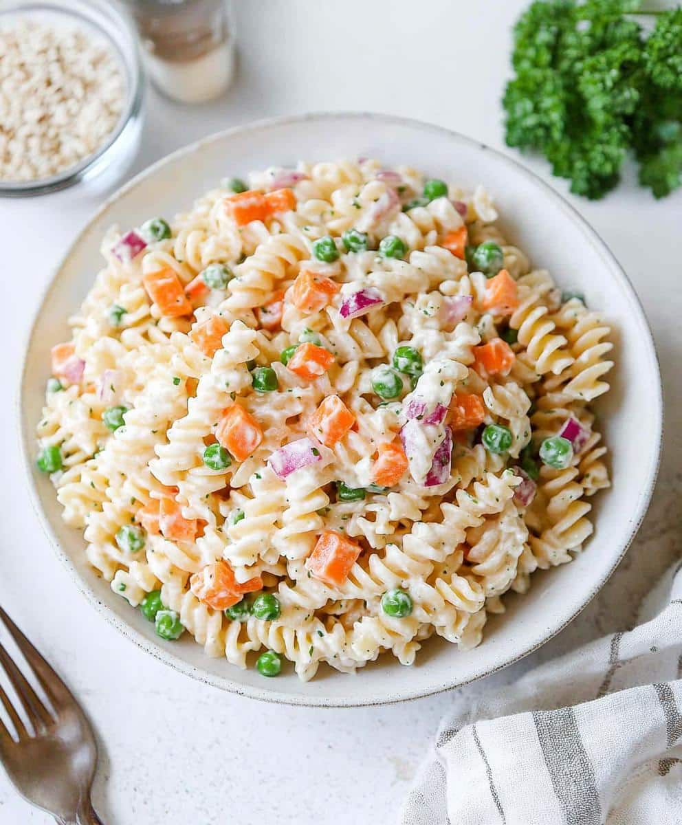 Creamy Pasta Salad Recipe