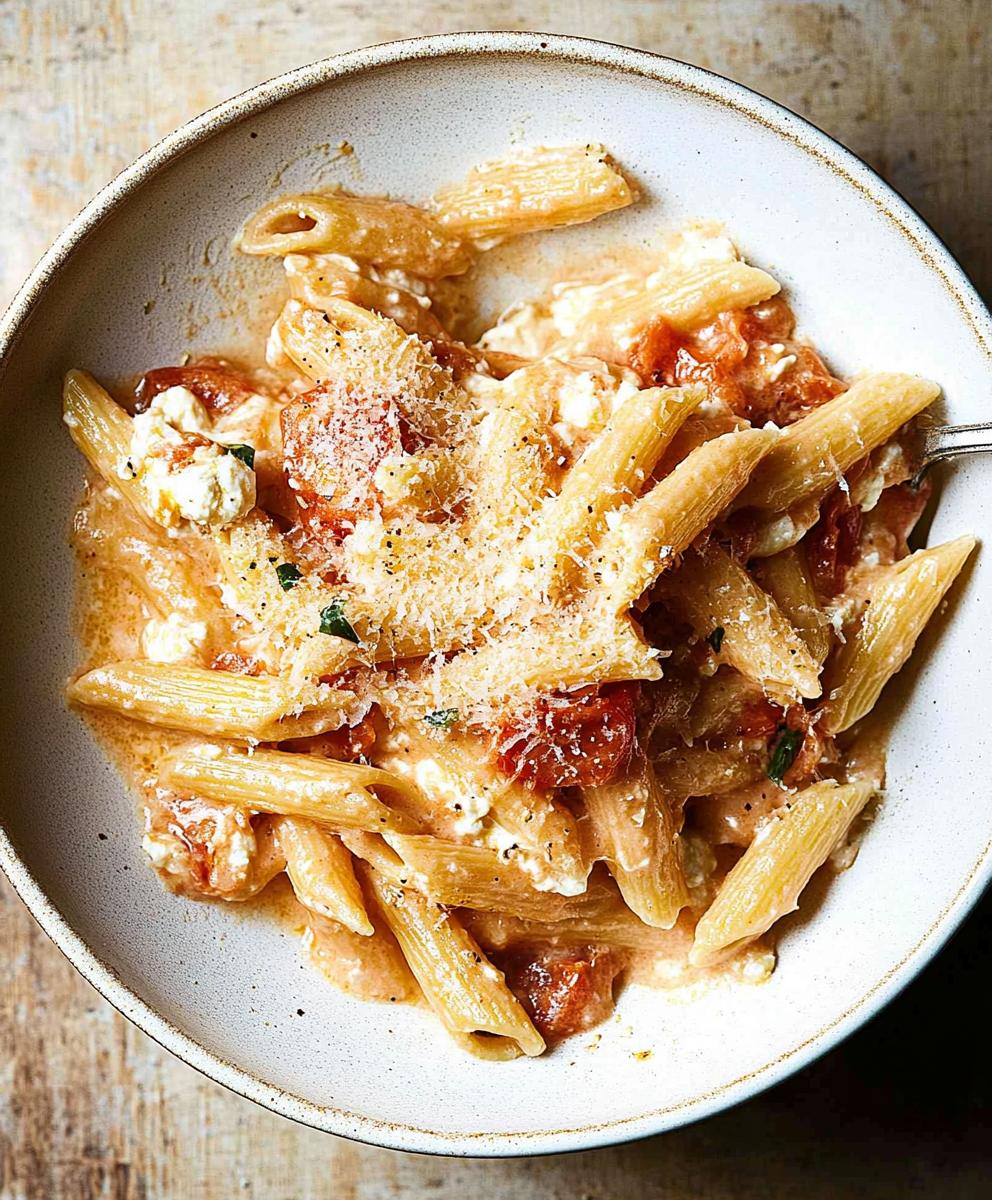Creamy Tomato Ricotta Pasta Recipe