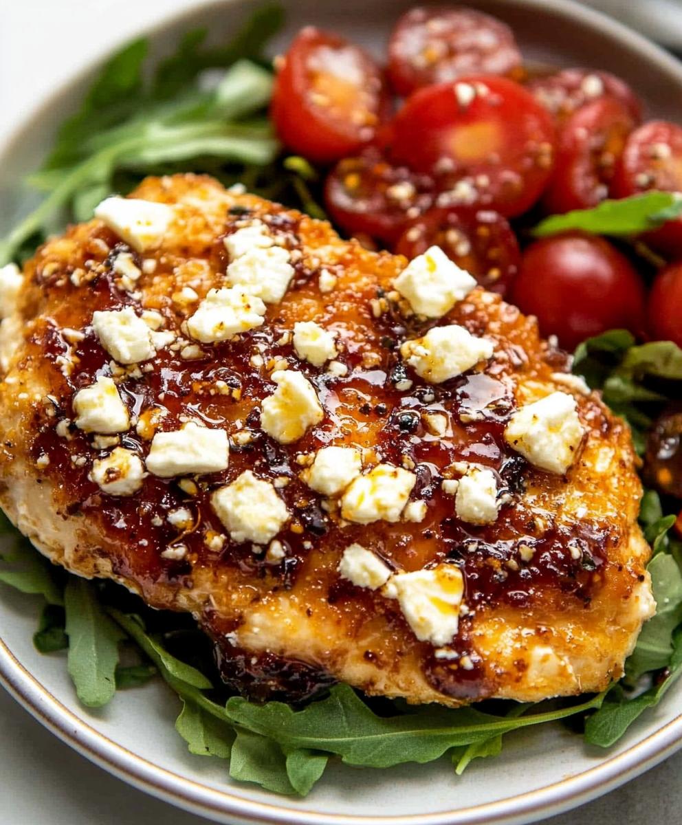 Crispy Hot Honey Feta Chicken Recipe