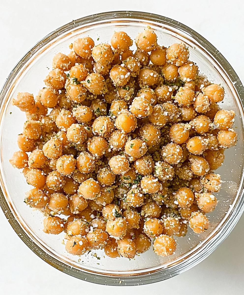 Crispy Roasted Chickpeas Recipe