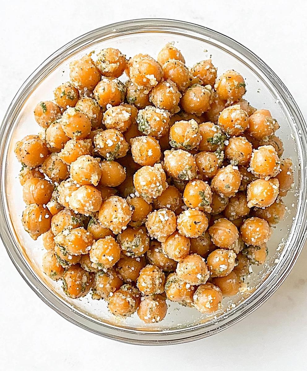 Crispy Roasted Chickpeas Recipe