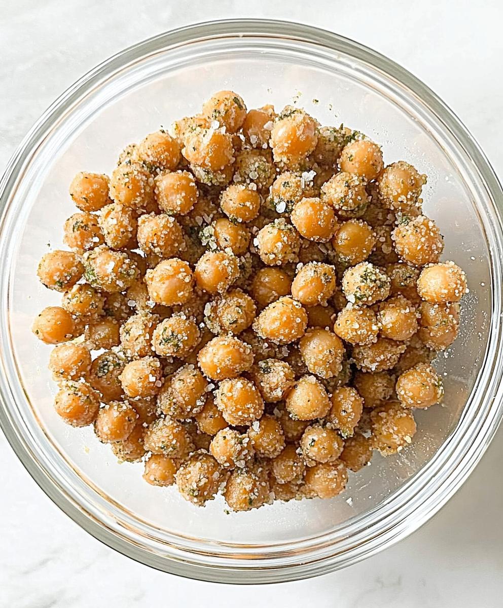 Crispy Roasted Chickpeas Recipe