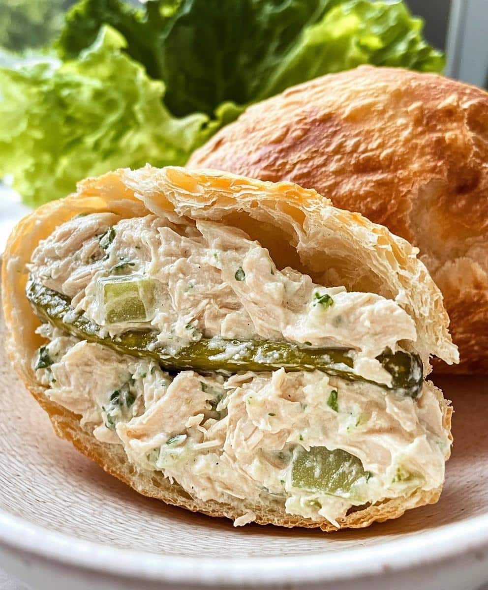 Dill Pickle Chicken Salad Recipe