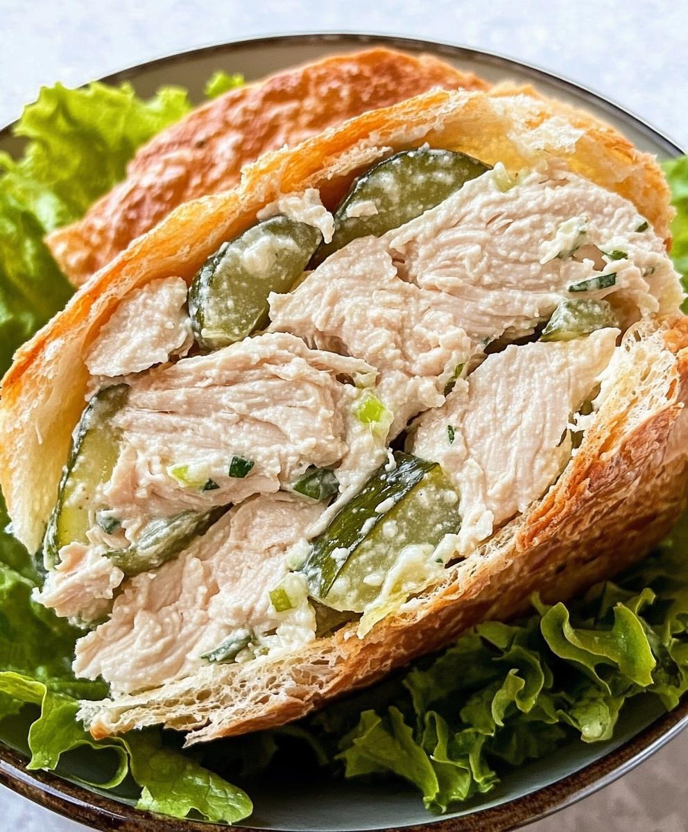Dill Pickle Chicken Salad Recipe