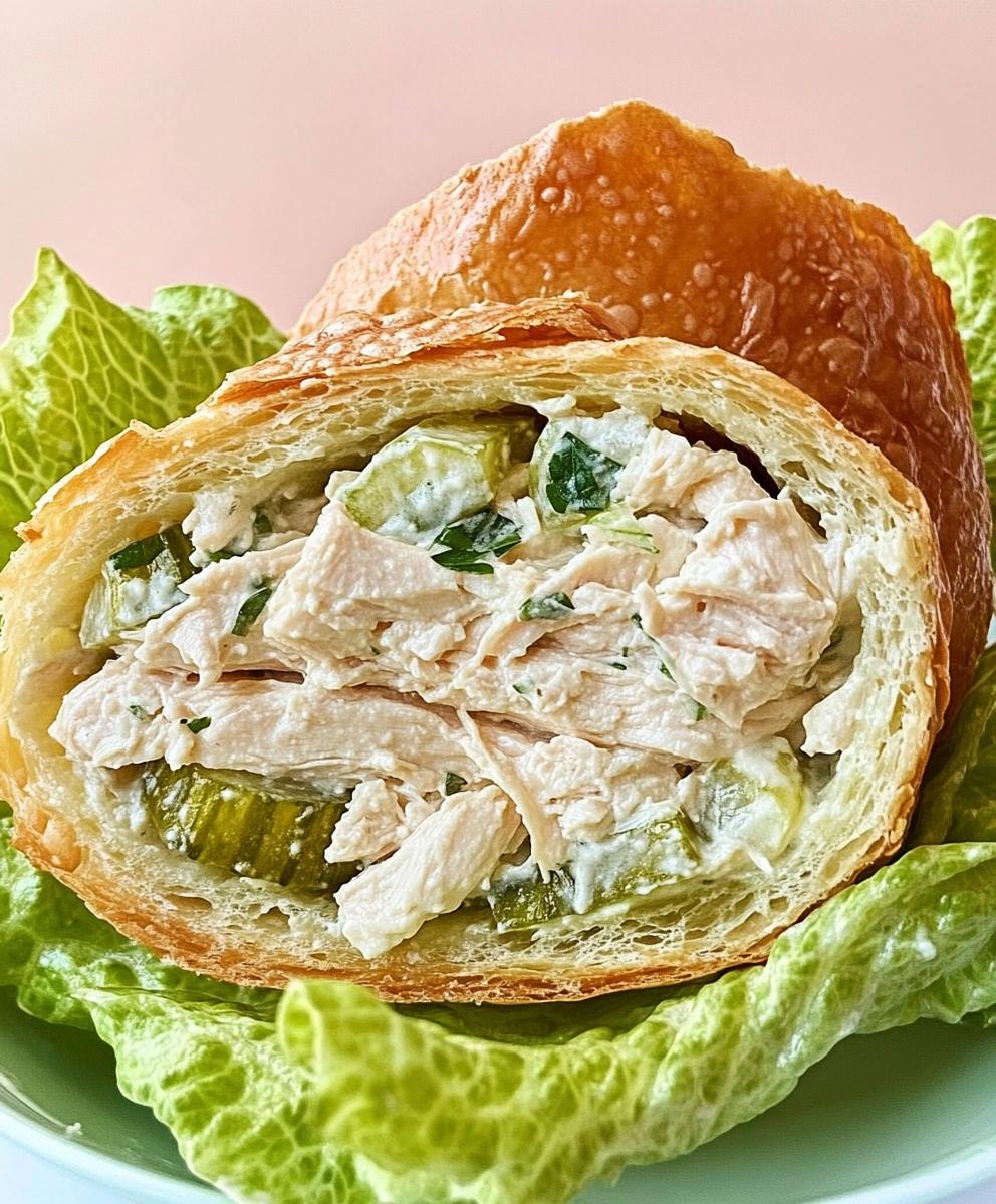 Dill Pickle Chicken Salad Recipe