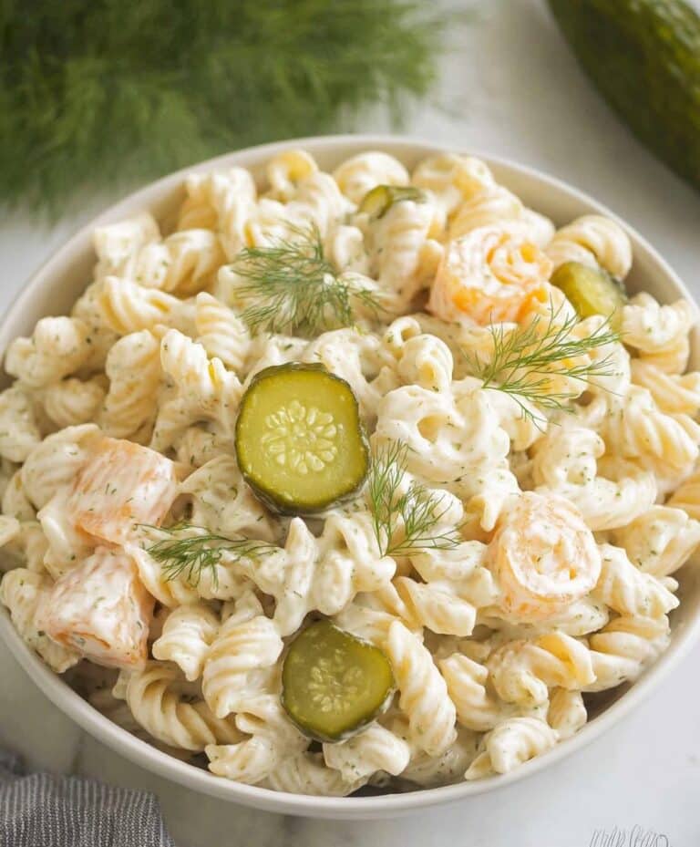 Dill Pickle Pasta Salad Recipe