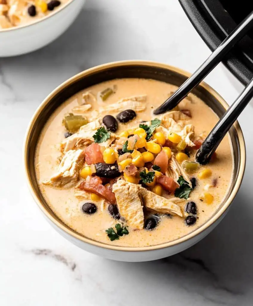 Easy Chicken Taco Soup Recipe