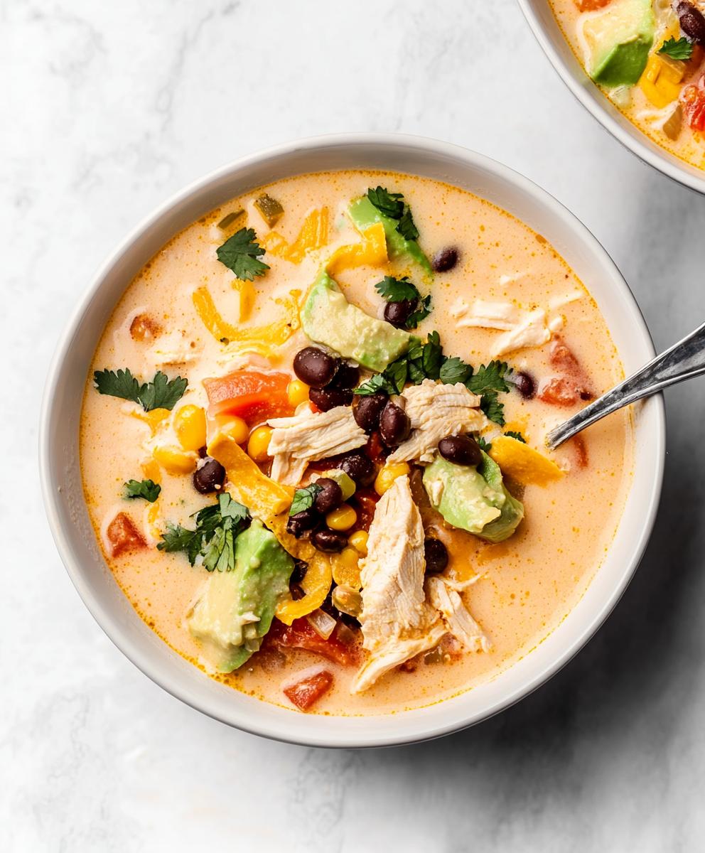 Easy Chicken Taco Soup Recipe