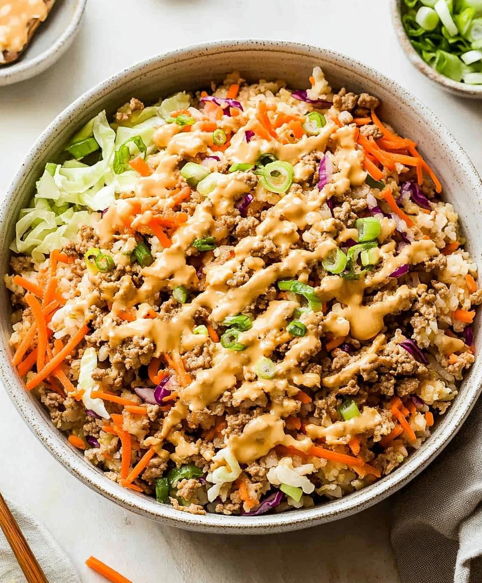 Egg Roll In A Bowl Recipe