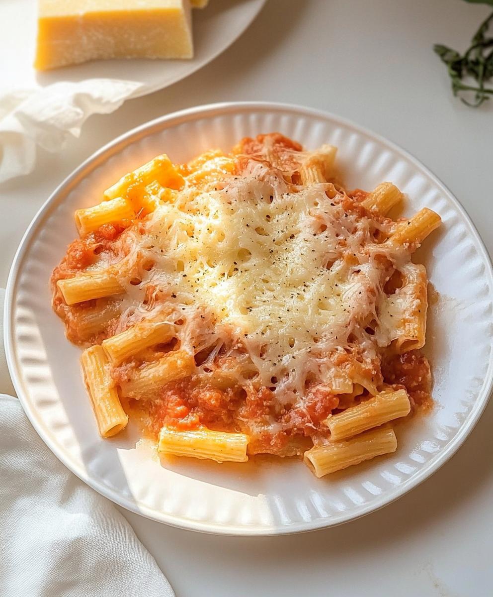 Five Cheese Ziti Al Forno Recipe