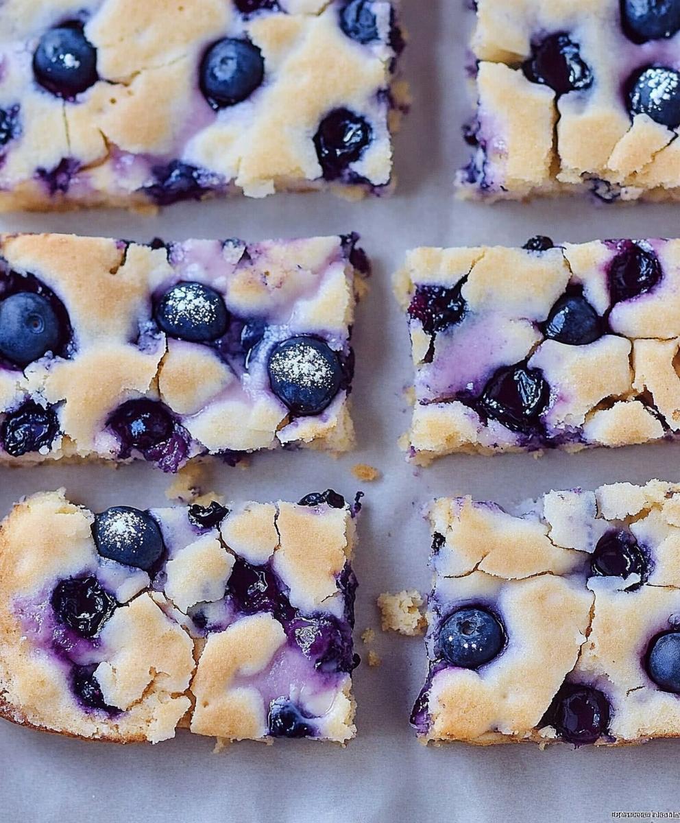 Fluffy Baked Blueberry Buttermilk Pancakes Recipe
