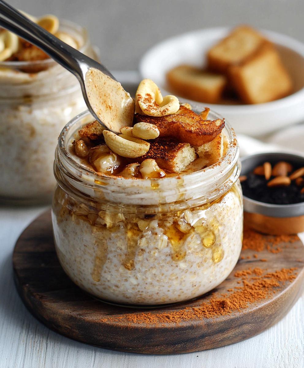 French Toast Overnight Oats Recipe