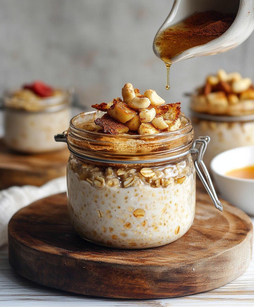 French Toast Overnight Oats Recipe