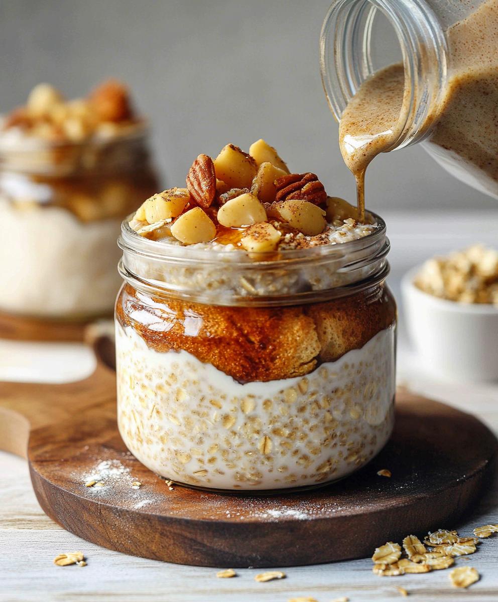 French Toast Overnight Oats Recipe