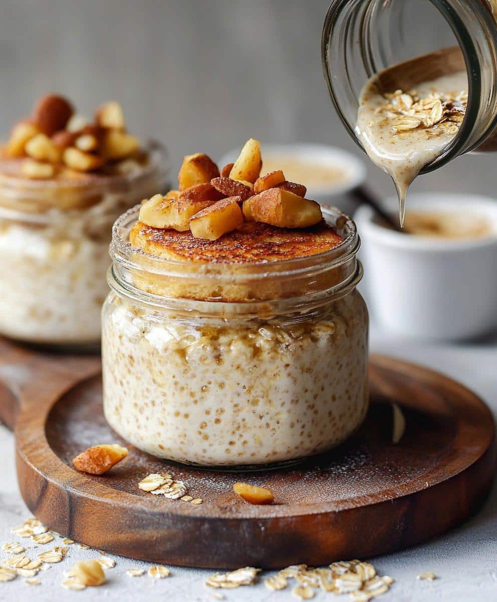 French Toast Overnight Oats Recipe