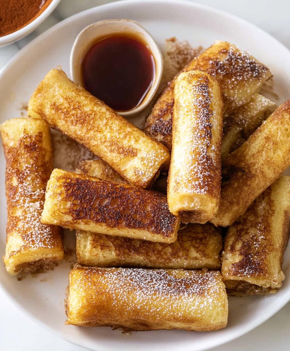 French Toast Roll-ups Recipe