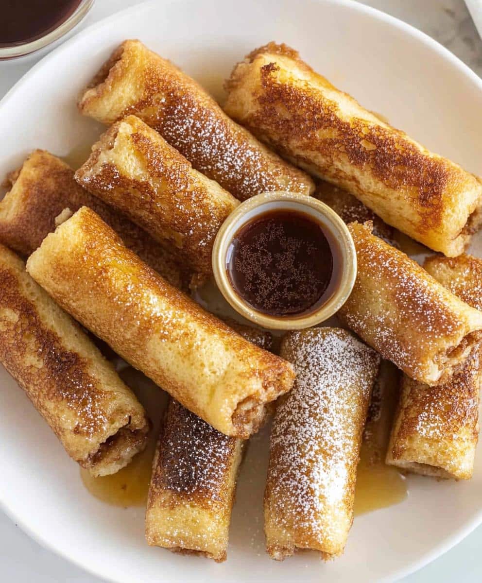 French Toast Roll-ups Recipe