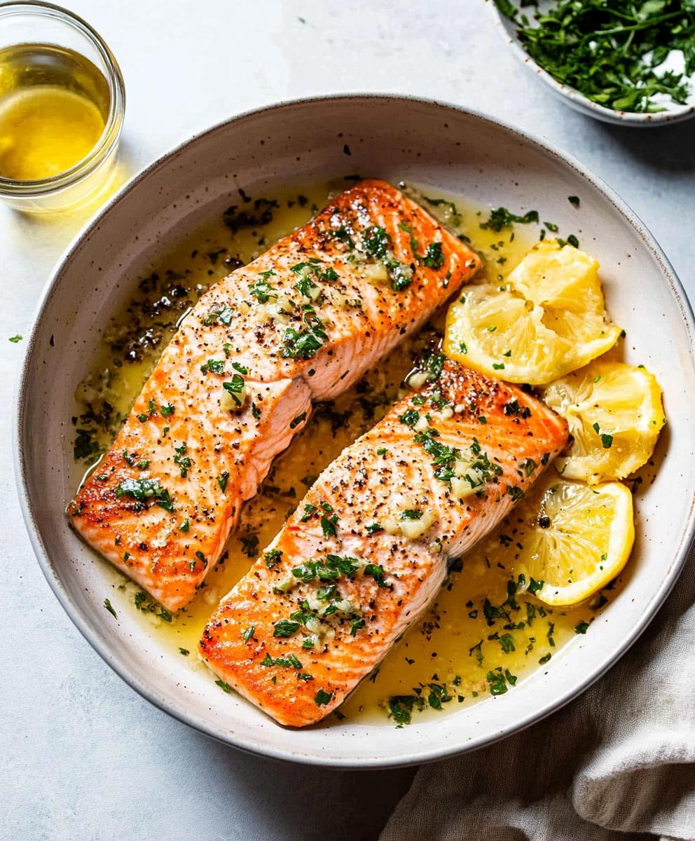 Garlic Butter Salmon Recipe