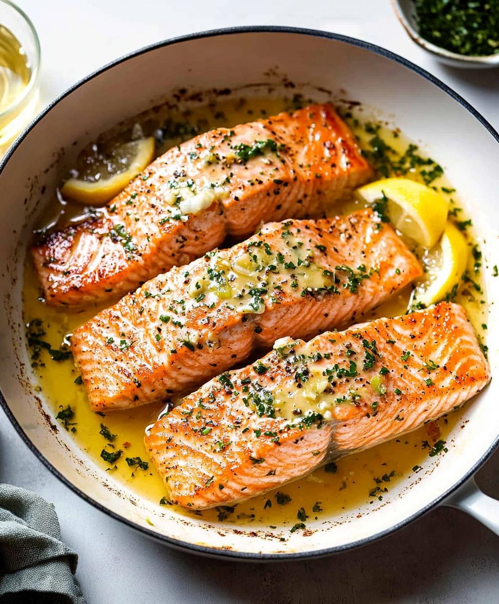 Garlic Butter Salmon Recipe