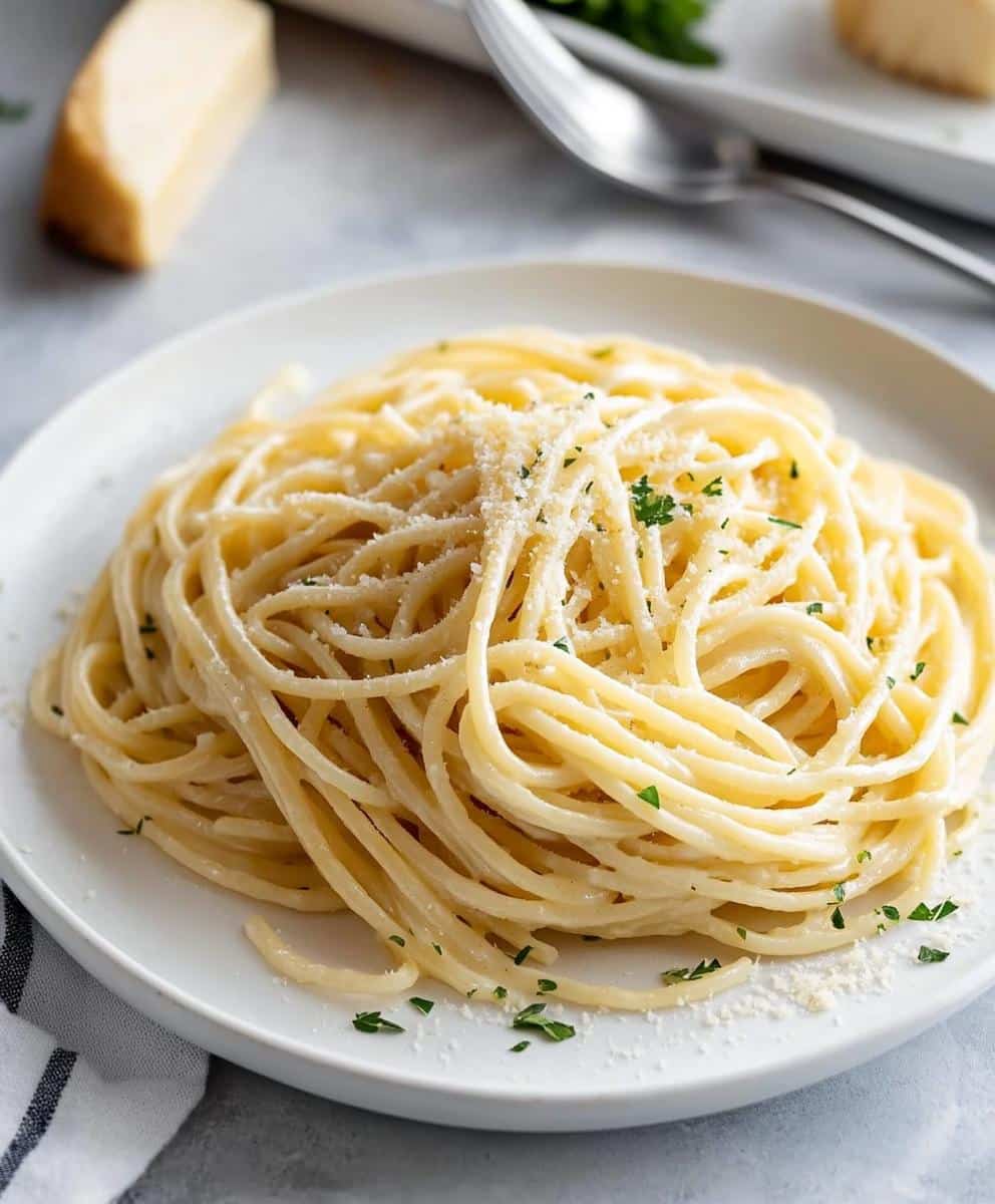 Garlic Buttered Noodles Recipe