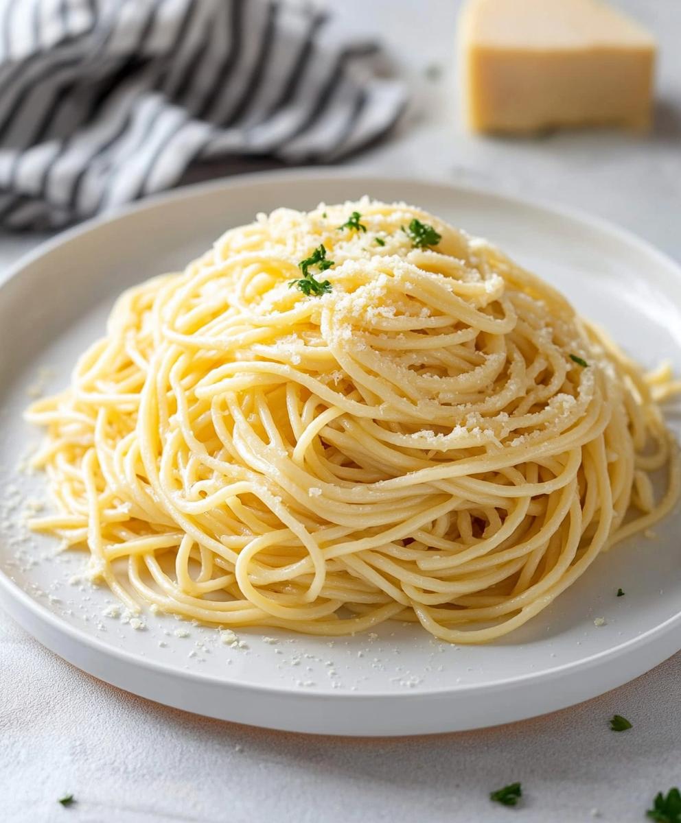 Garlic Buttered Noodles Recipe