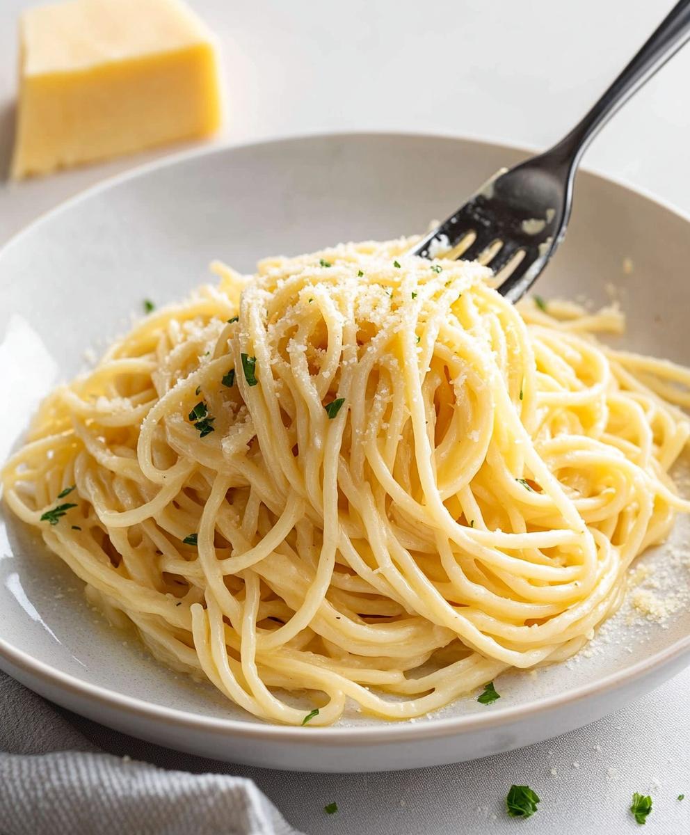 Garlic Buttered Noodles Recipe