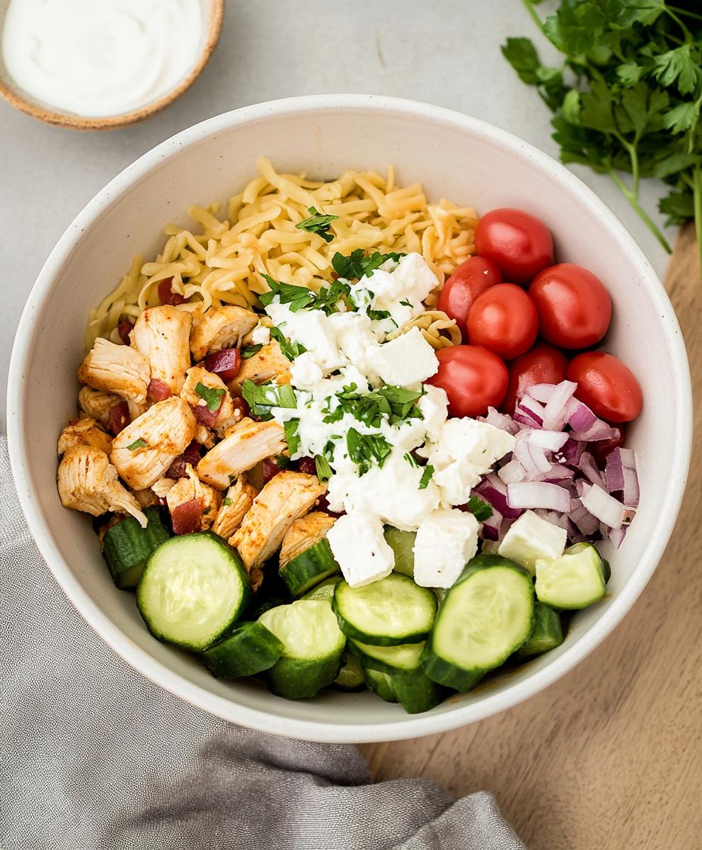 Greek Chicken Bowls Recipe