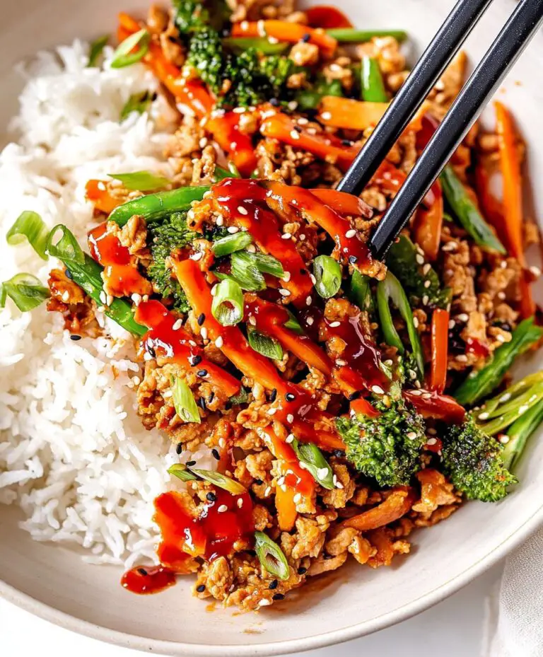 Ground Turkey Teriyaki Stir Fry Recipe