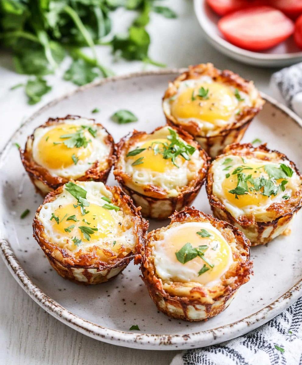 Hash Brown Egg Cups Recipe