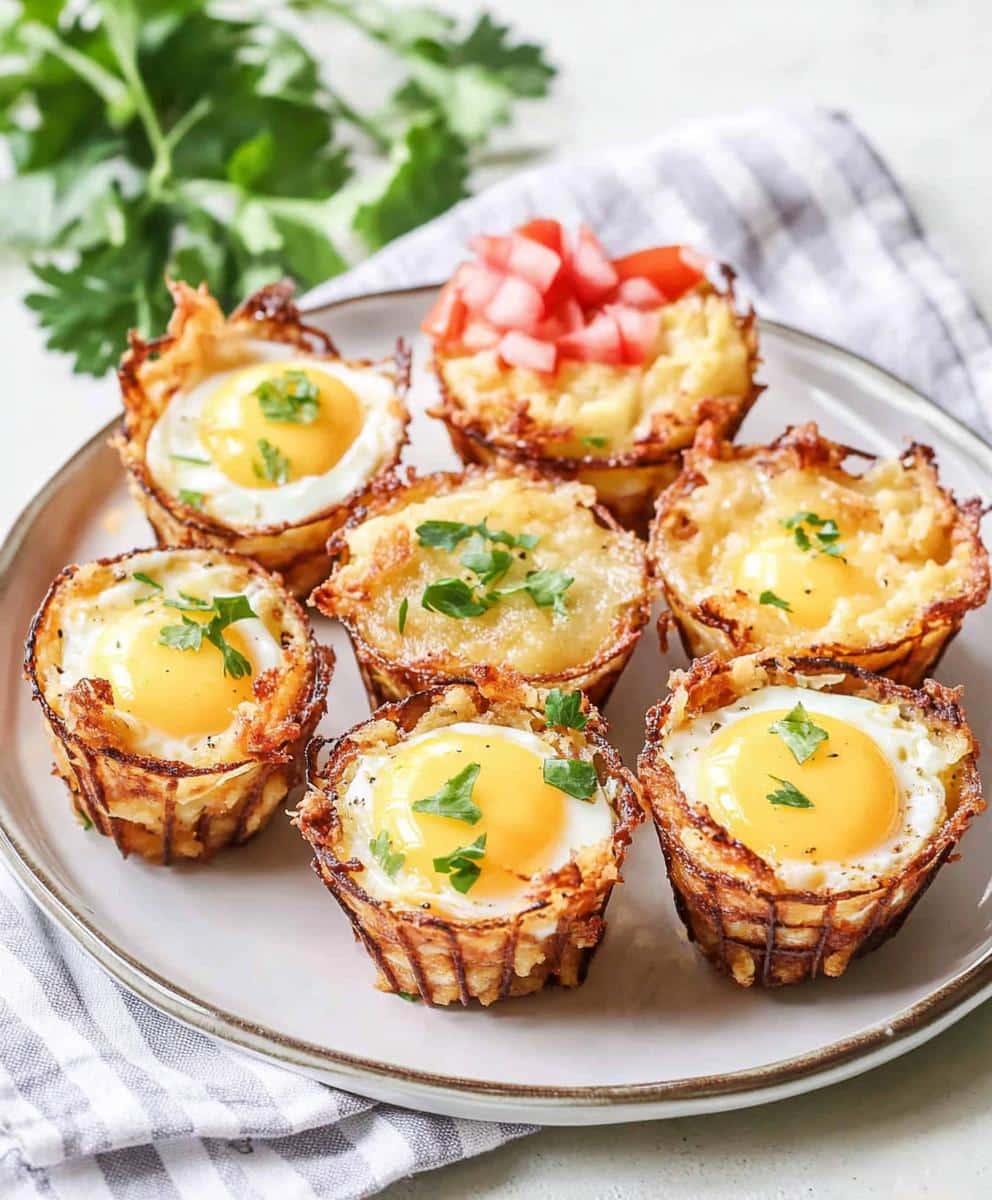 Hash Brown Egg Cups Recipe
