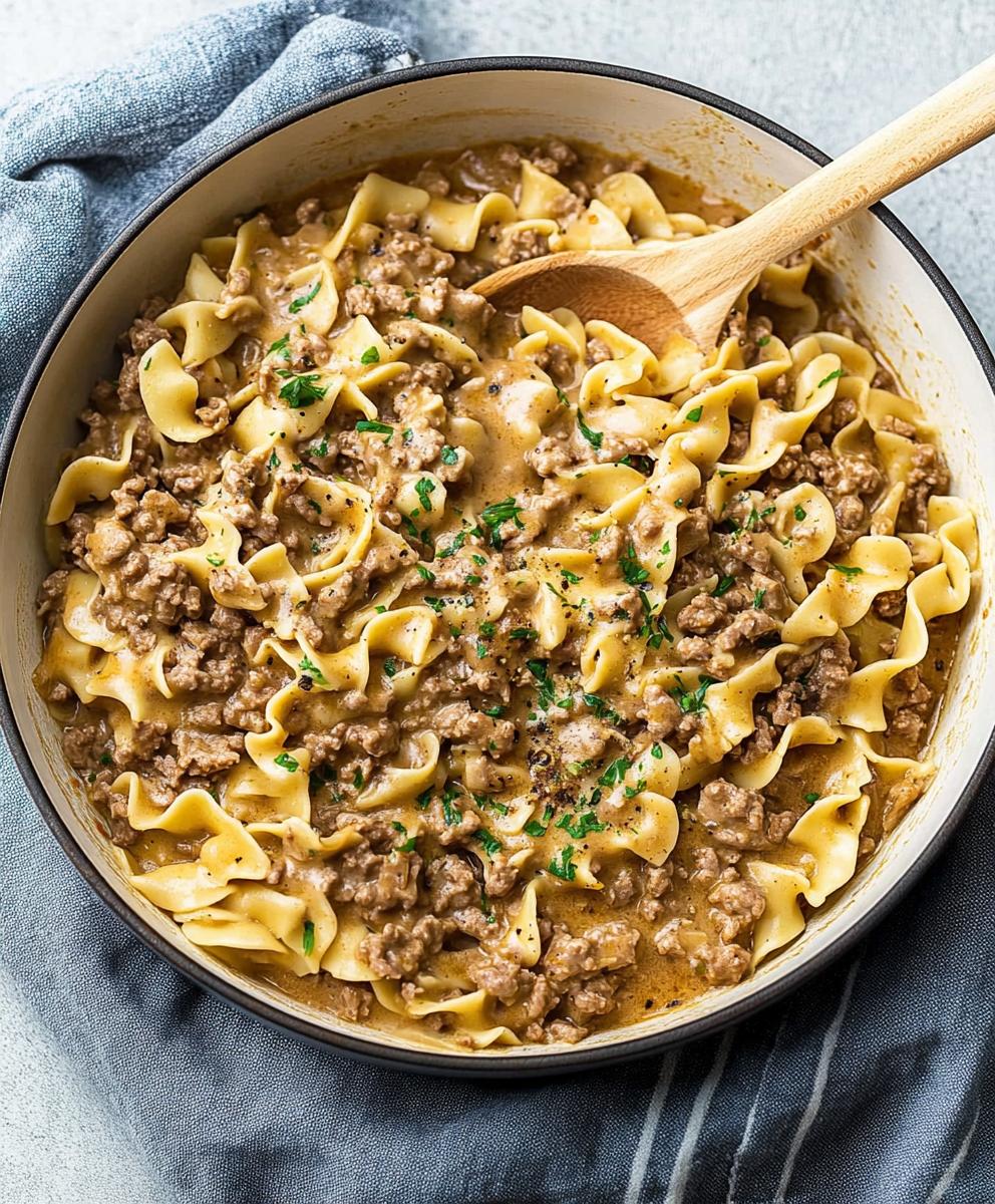 Helpful Hamburger Stroganoff Recipe