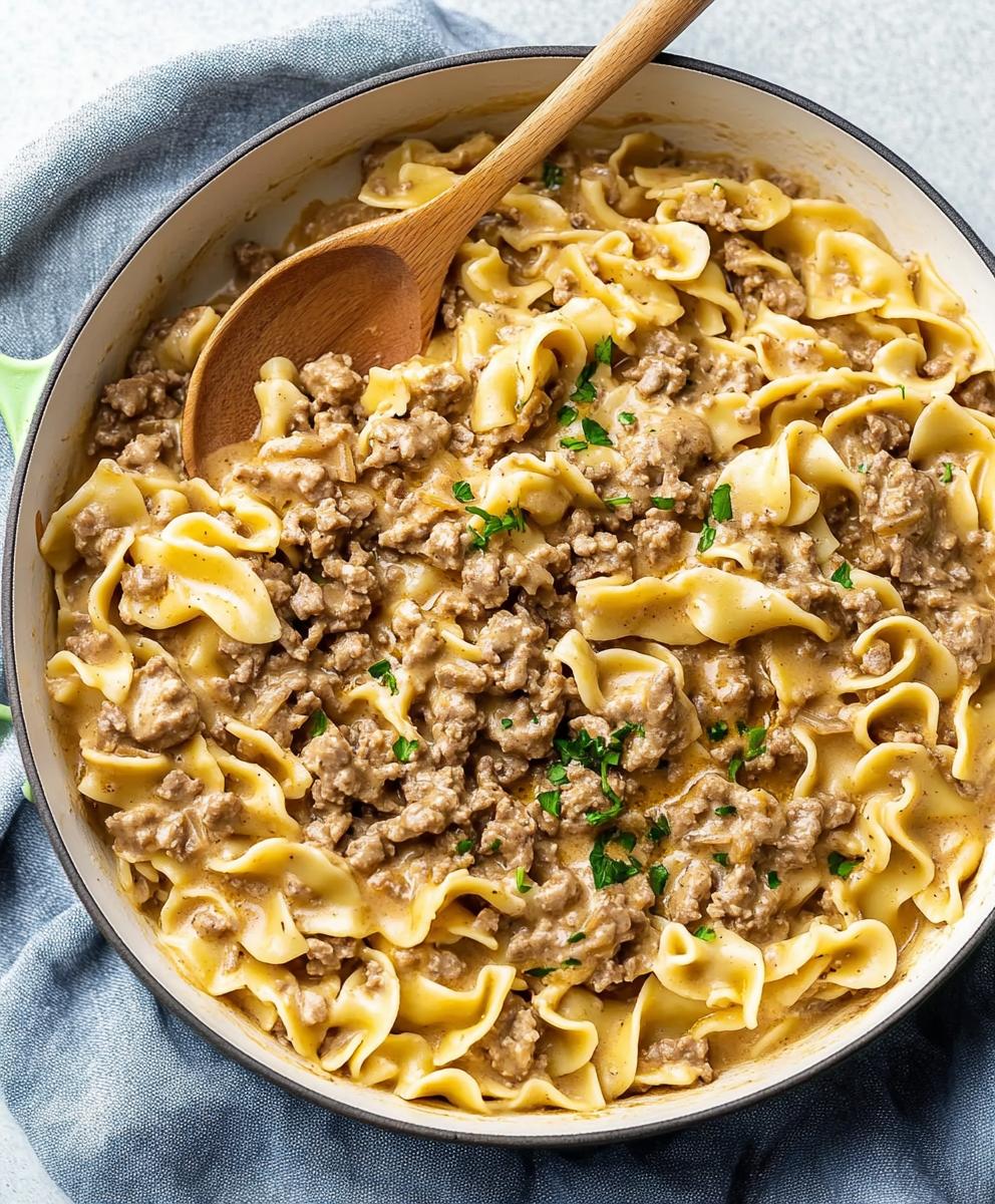 Helpful Hamburger Stroganoff Recipe