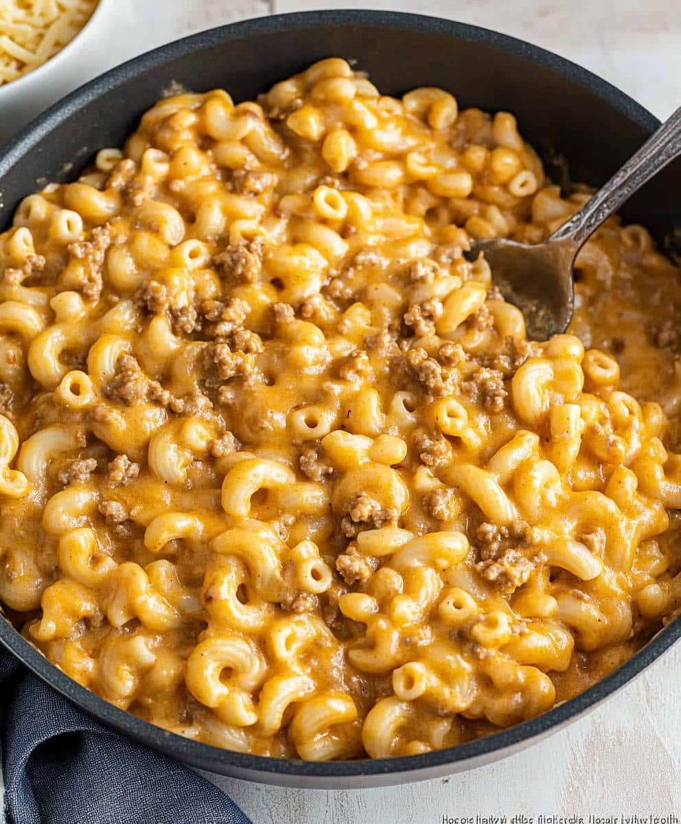 Homemade Cheeseburger Macaroni Recipe
