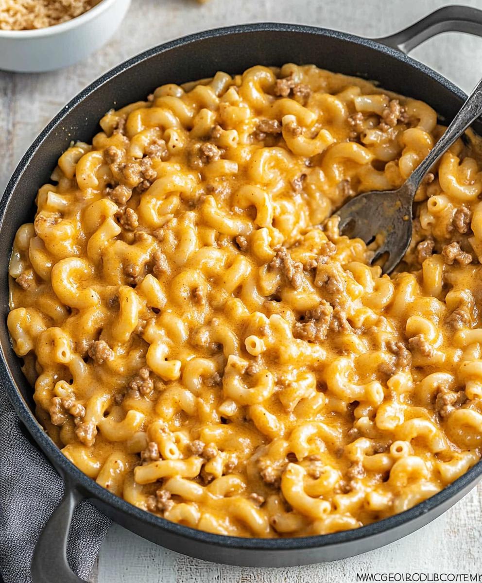 Homemade Cheeseburger Macaroni Recipe