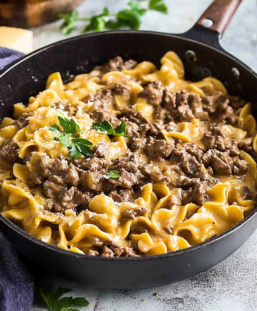 Homemade Hamburger Helper Beef Stroganoff Recipe
