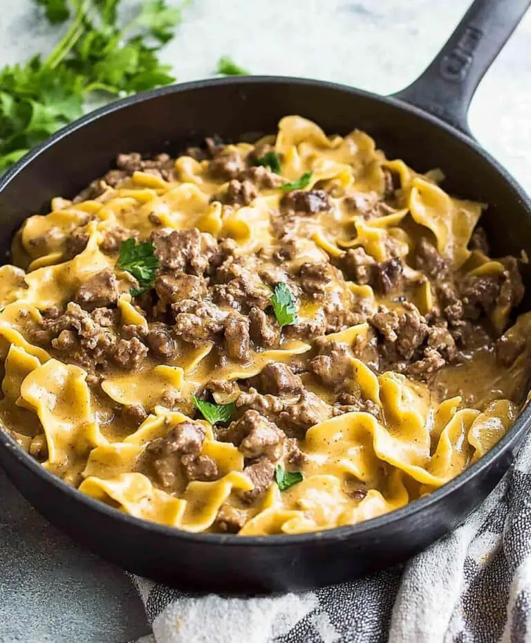 Homemade Hamburger Helper Beef Stroganoff Recipe