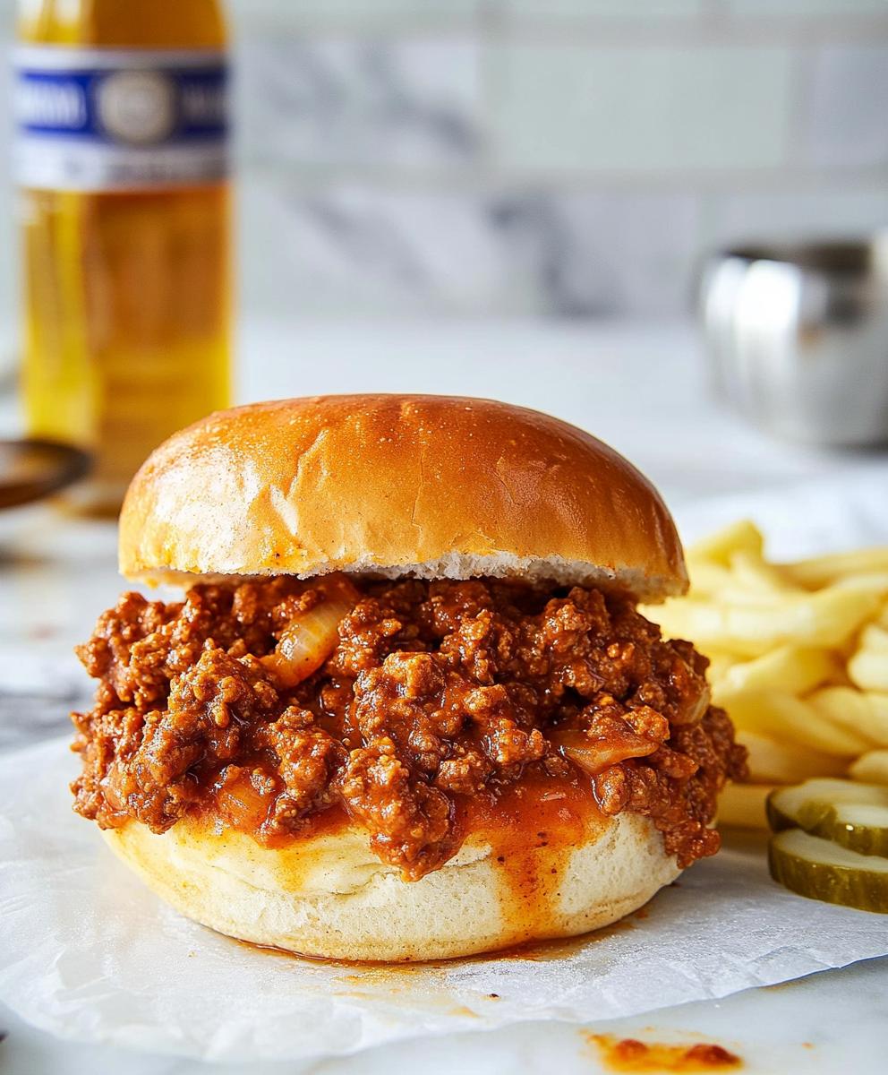 Homemade Sloppy Joe Recipe