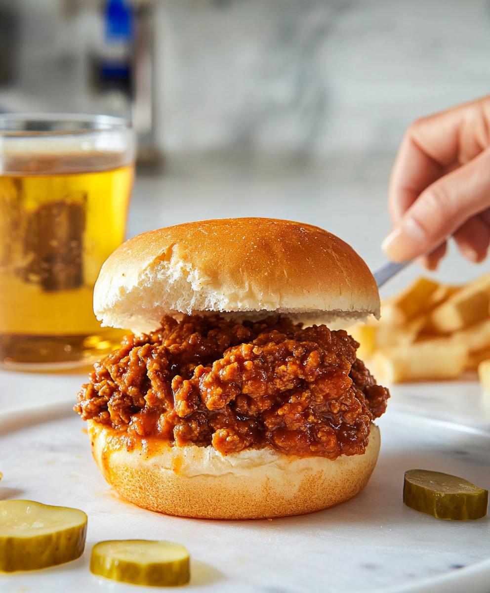 Homemade Sloppy Joe Recipe